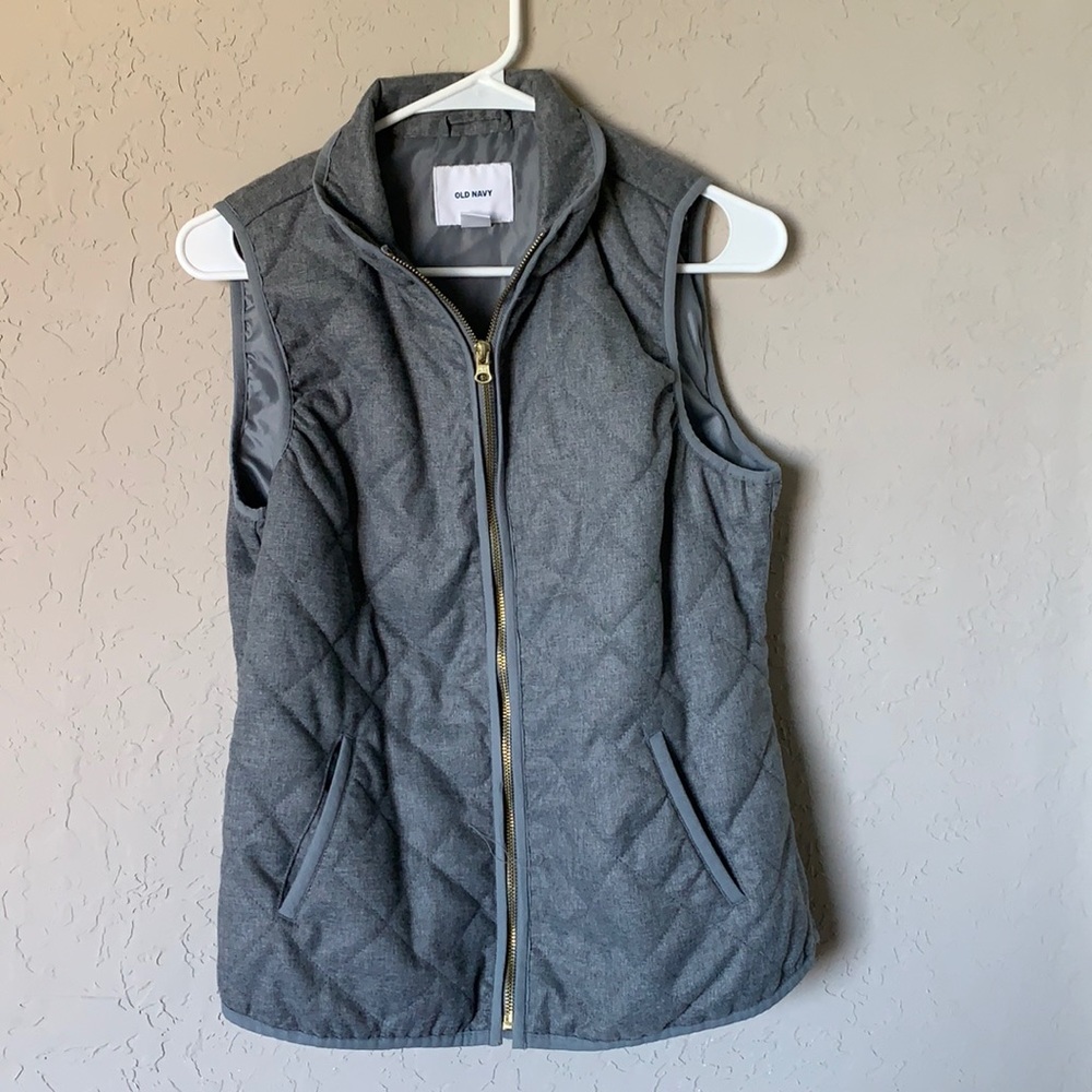 Old Navy Gray Vest